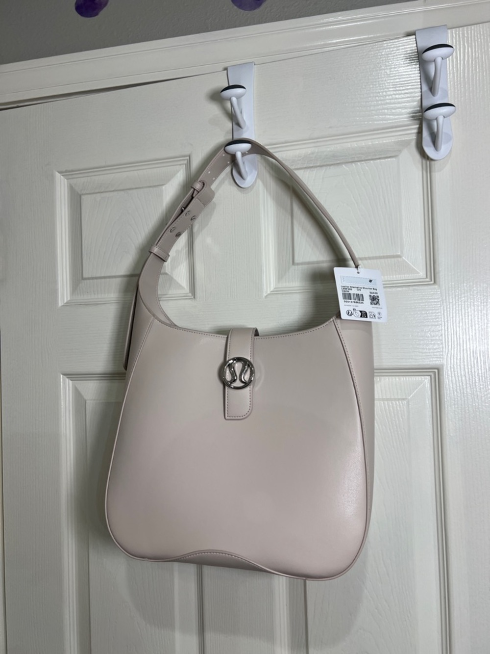 Lululemon leather alternative shoulder bag cashew beige